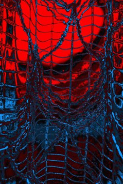 soyut mavi ve kırmızı doku, grunge arkaplan, boşluk duvar kağıdını kopyala