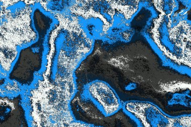 soyut mavi arkaplan, uzay duvar kağıdını kopyala