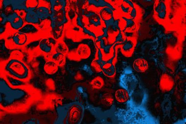 soyut mavi ve kırmızı doku, grunge arkaplan, boşluk duvar kağıdını kopyala