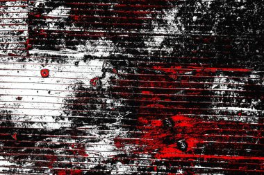 Soyut grunge arkaplanı. Monokrom dokusu. Siyah ve kırmızı desenli arka plan