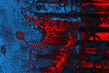 soyut mavi ve kırmızı doku, grunge arkaplan, boşluk duvar kağıdını kopyala