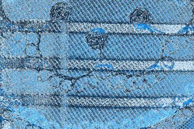 soyut mavi arkaplan, uzay duvar kağıdını kopyala