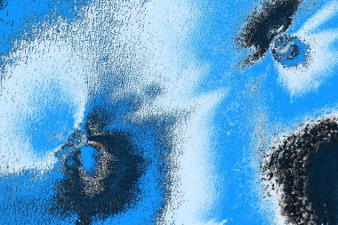 soyut mavi arkaplan, uzay duvar kağıdını kopyala