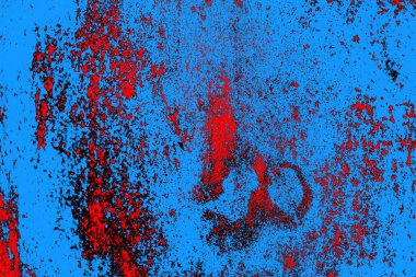 soyut mavi ve kırmızı doku, grunge arkaplan, boşluk duvar kağıdını kopyala