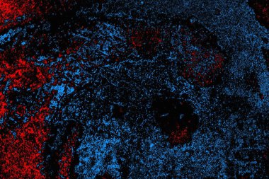 soyut mavi ve kırmızı doku, grunge arkaplan, boşluk duvar kağıdını kopyala