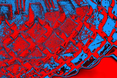 soyut mavi ve kırmızı doku, grunge arkaplan, boşluk duvar kağıdını kopyala