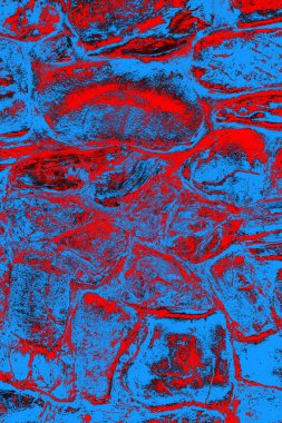 soyut mavi ve kırmızı doku, grunge arkaplan, boşluk duvar kağıdını kopyala