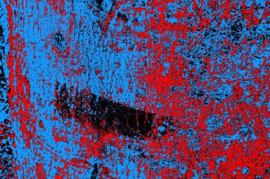 soyut mavi ve kırmızı doku, grunge arkaplan, boşluk duvar kağıdını kopyala