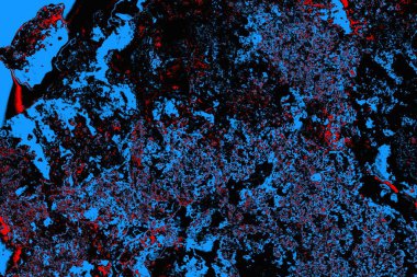 soyut mavi ve kırmızı doku, grunge arkaplan, boşluk duvar kağıdını kopyala