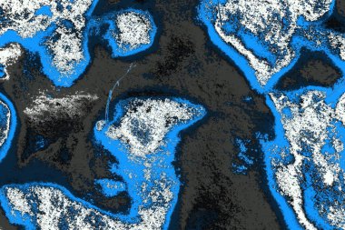 soyut mavi arkaplan, uzay duvar kağıdını kopyala