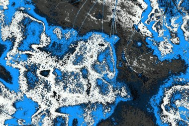 soyut mavi arkaplan, uzay duvar kağıdını kopyala