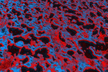 soyut mavi ve kırmızı doku, grunge arkaplan, boşluk duvar kağıdını kopyala