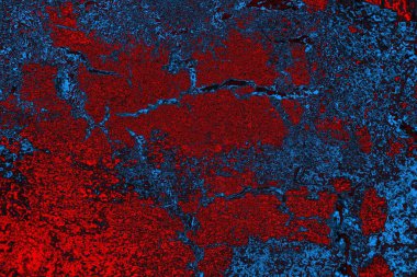 soyut mavi ve kırmızı doku, grunge arkaplan, boşluk duvar kağıdını kopyala