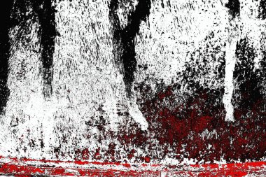 Soyut grunge arkaplanı. Monokrom dokusu. Siyah ve kırmızı desenli arka plan