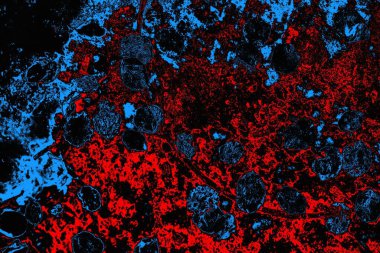 soyut mavi ve kırmızı doku, grunge arkaplan, boşluk duvar kağıdını kopyala