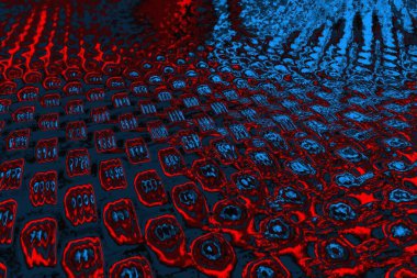 soyut mavi ve kırmızı doku, grunge arkaplan, boşluk duvar kağıdını kopyala