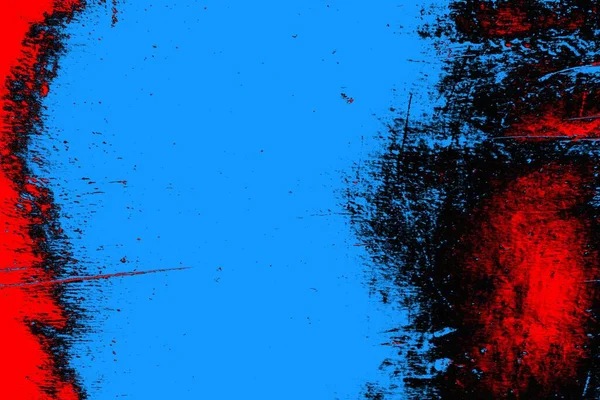 Abstract Blue Red Texture Grunge Background Copy Space Wallpaper — Stock Photo, Image