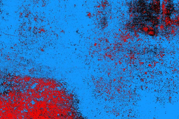 Abstrato Textura Azul Vermelho Fundo Grunge Papel Parede Espaço Cópia — Fotografia de Stock