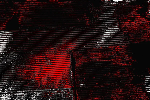 Fundo Grunge Abstrato Textura Monocromática Preto Vermelho Texturizado Fundo — Fotografia de Stock