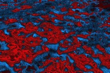 soyut mavi ve kırmızı doku, grunge arkaplan, boşluk duvar kağıdını kopyala