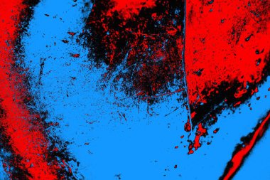 soyut mavi ve kırmızı doku, grunge arkaplan, boşluk duvar kağıdını kopyala