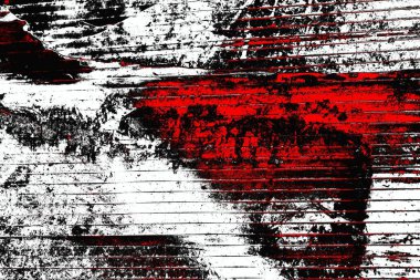 Soyut grunge arkaplanı. Monokrom dokusu. Siyah ve kırmızı desenli arka plan