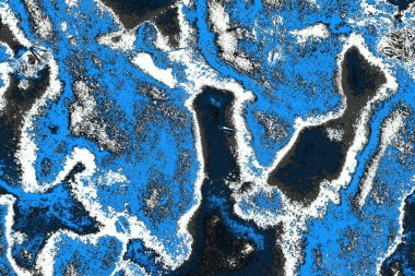 soyut mavi arkaplan, uzay duvar kağıdını kopyala