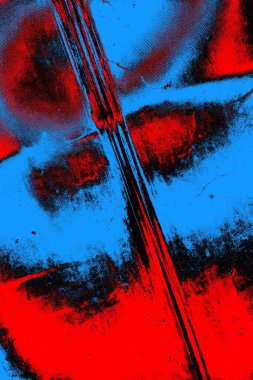 soyut mavi ve kırmızı doku, grunge arkaplan, boşluk duvar kağıdını kopyala