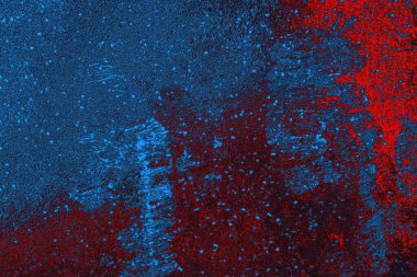 soyut mavi ve kırmızı doku, grunge arkaplan, boşluk duvar kağıdını kopyala