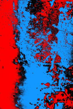 soyut mavi ve kırmızı doku, grunge arkaplan, boşluk duvar kağıdını kopyala