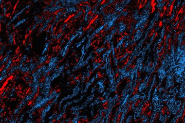 soyut mavi ve kırmızı doku, grunge arkaplan, boşluk duvar kağıdını kopyala