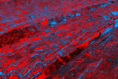 soyut mavi ve kırmızı doku, grunge arkaplan, boşluk duvar kağıdını kopyala