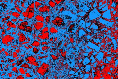 soyut mavi ve kırmızı doku, grunge arkaplan, boşluk duvar kağıdını kopyala