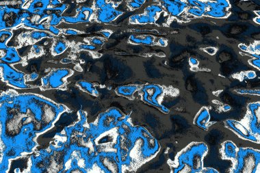 soyut mavi arkaplan, uzay duvar kağıdını kopyala