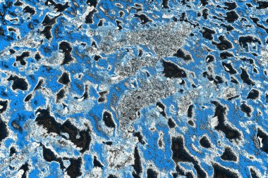 soyut mavi arkaplan, uzay duvar kağıdını kopyala