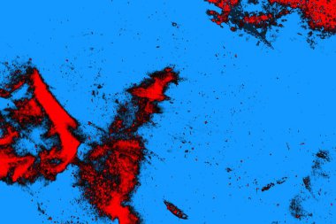 soyut mavi ve kırmızı doku, grunge arkaplan, boşluk duvar kağıdını kopyala