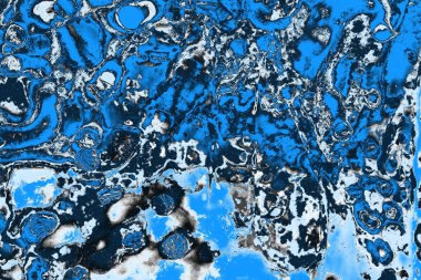 soyut mavi arkaplan, uzay duvar kağıdını kopyala