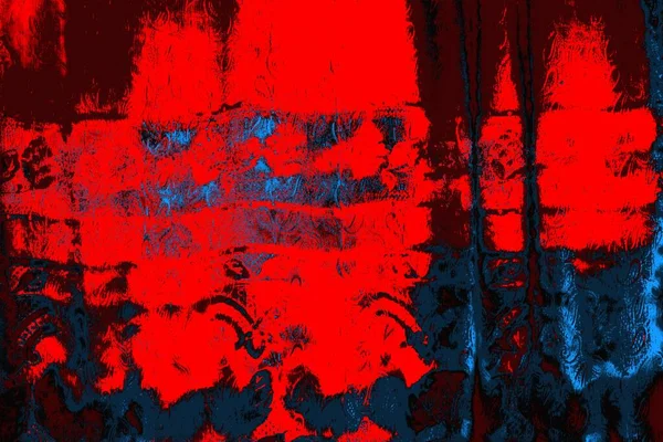 Astratto Blu Rosso Texture Grunge Sfondo Copia Spazio Carta Parati — Foto Stock