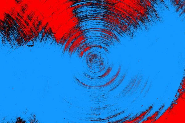 추상적 파란색과 빨간색 Grunge — 스톡 사진