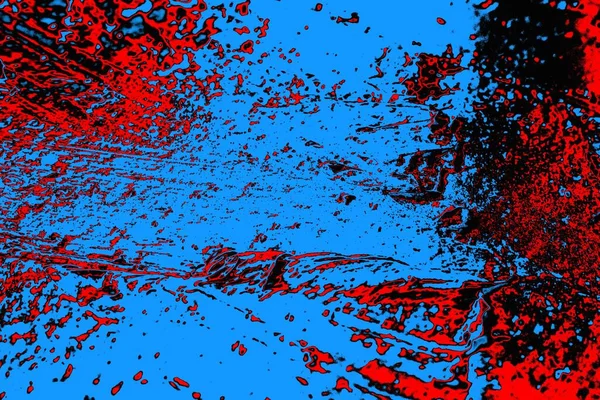 Abstrait Texture Bleue Rouge Fond Grunge Papier Peint Espace Copie — Photo