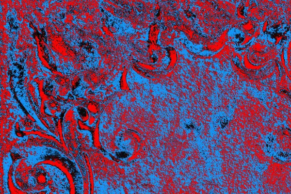 Abstrakt Hell Rot Blau Textur Hintergrund Kopierraum Tapete — Stockfoto