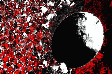 Boşluk duvar kağıdını, grunge arkaplanını, soyut renkli doku arkaplanını kopyala