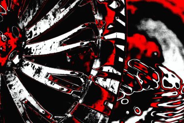 Boşluk duvar kağıdını, grunge arkaplanını, soyut renkli doku arkaplanını kopyala