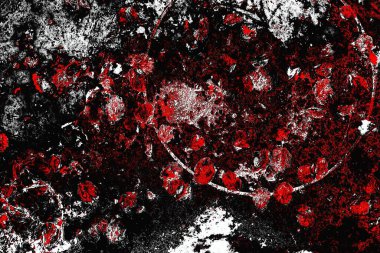 Boşluk duvar kağıdını, grunge arkaplanını, soyut renkli doku arkaplanını kopyala