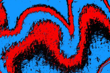 Soyut pejmürde bir doku. Asit grunge arkaplanı, metin veya reklamınız için boşluk resmini kopyala