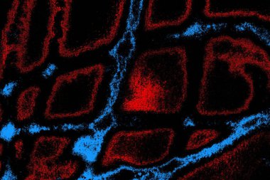 Soyut arkaplan renkli modern desen 