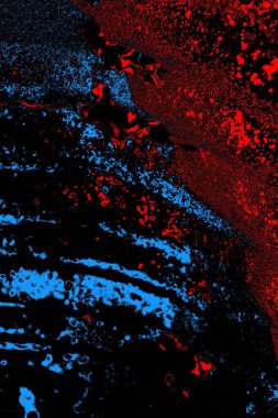 Soyut pejmürde bir doku. Asit grunge arkaplanı, metin veya reklamınız için boşluk resmini kopyala