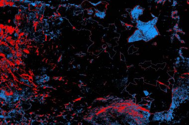 Soyut çılgın doku. Neon asit grunge arkaplanı, boşluk duvar kağıdını kopyala 