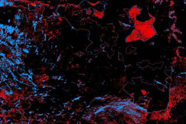 Soyut arkaplan renkli modern desen 