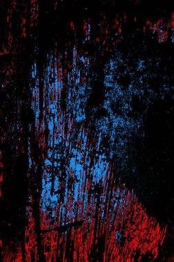 Karanlık tonlarda soyut, pejmürde bir doku. Grunge arkaplanı, metin veya reklam için boşluk resmini kopyala